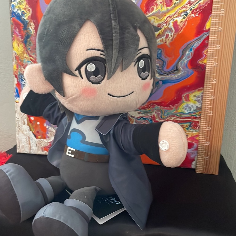 RARE Sword Art Online Kirito & Asuna Hug Plush doll SET - Picture 6 of 9